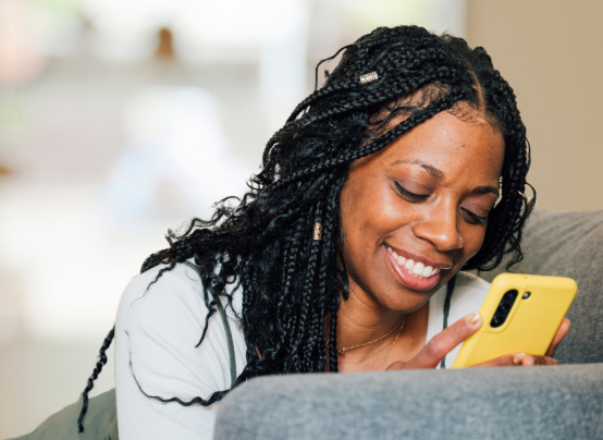 Women on phone